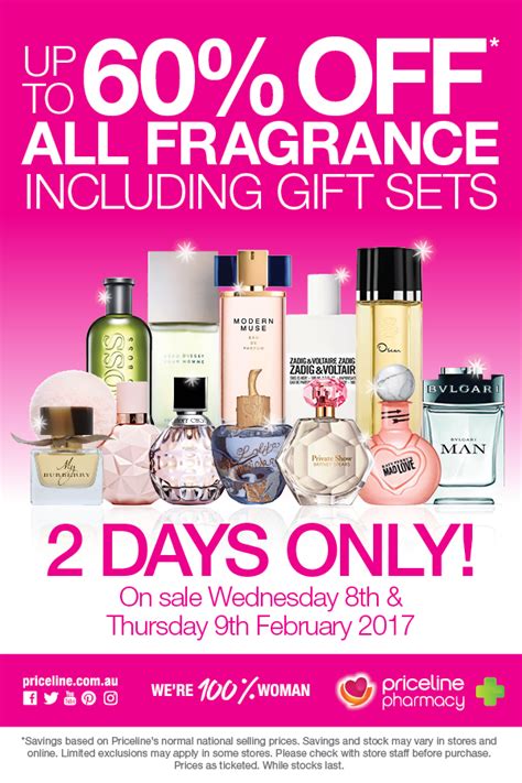 priceline 2 day perfume sale